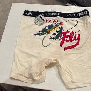 NWT Little Blue House Boxer Brief